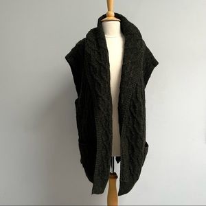 Alice + Olivia Alpaca Wool Knit Sweater Vest